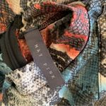 May pink  Snake Print Jumpsuit Small‎ Long Sleeve Bold Y2K Night Out Trendy Photo 8