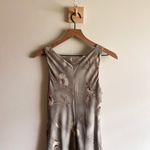 Vintage All That Jazz Floral Sheath Maxi Dress Size 4 Gray Photo 5