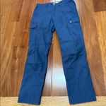 Fjallraven Women's Stina Trouser with stretch panels and tapered leg size 30 Blue Photo 4