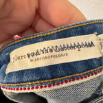 Pilcro  Blue Denim Modest Jean Skirt Womens 6 Coastal Cowgirl Western Casual Fall Photo 5