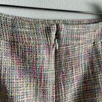 Loft  Size 12 Multicolor Tweed Pencil Skirt Pastel Workwear Office Classic Photo 3