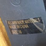 Wild Diva  Black Lace-Up Knee-High Boots with red Floral Embroidery size 10 suede Photo 6