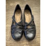 Clarks Womens Ashland Spin Q Slip On Loafer Flats Black Size 8.5 Loafer Photo 1