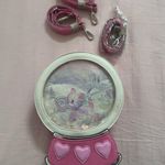 Dolls Kill  Sugar Thrillz Pink Heart Snow Globe Purse Photo 3