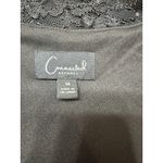 Connected Apparel  Black Sequin Lace Cocktail Dress 14 V Neck  Holiday NYE Party Photo 3