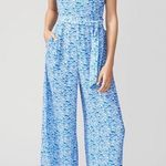 J. McLaughlin NWT  blue hermione jumpsuit. Size 8 (medium) Photo 0