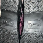 Sanita Women’s Dark Purple Cheetah Print Slip Resistant Nursing Clogs Size 38 Photo 7