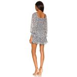 ASTR  the Label Marietta Dress in Blue Peach Multi Floral Large New Womens Mini Photo 5