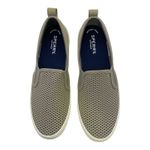 Sperry  Crest Twin Gore Perforated Slip-On Sneaker Grey Leather US Women's 8M Photo 3