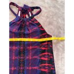 Athleta ‎ Halter Maxi Dress Sleeveless Casual Purple Red Print S Photo 8