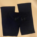 BCBGMAXAZRIA ποΈ Black Sequined "BCBG" Cotton Blend Sweat Track Pants XL NWT Photo 4