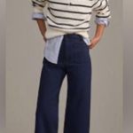 Scotch & Soda - Cream Sweater w/ Black Stripe & Puff Sleeve, Size L Photo 1