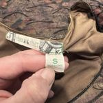 Chelsea and Violet Ruffle Slip Dark Romantic Dress Womens Small Brown Fall Floral Photo 10