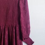 Baltic Born Stockholm Smocked Midi Dress Long Sleeve New Without Tags Photo 5