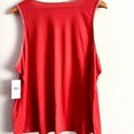 Summer Sleep Top, 2X Red Photo 1