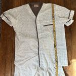 Women’s vintage 70s 2pc lightweight pajamas shorts size small/medium Brown Photo 4