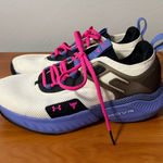Under Armour Project Rock 5 "Girl Dad" Hoovr Training Shoes Pink Purple W9 Photo 0
