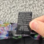 Elementz Y2K  Pleated Multi‎ Floral Midi Skirt Chiffon Fairy Whimsy Women's 1X Photo 4