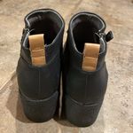 Dr. Scholl's Bianca Vegan Leather Wedge Ankle Boots Shoes Womens Size 9M Black Photo 5