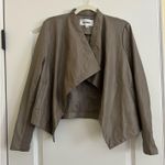 BB Dakota Pepping Vegan Leather Draper Jacket Photo 3