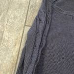 Wooden Ships  Gray Crew Neck Sweater with cable knit sleeves Photo 3