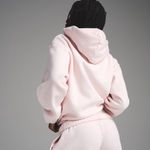 SKIMS Pink Zip Up Hoodie S Photo 1