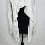 Athleta  Pranayama Restore Wrap Open Cardigan Sweater Heather Gray Sz XXS Photo 2