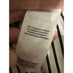 Donna Karan New York Womens Striped Long Sleeve Top Tunic Shirt XL White Photo 5