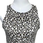 Gaze Leopard Print Sleeveless Tank Top Size XS Made In Mexico White Photo 1