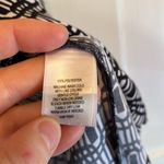 Adrienne Vittadini  | Black & White Patterned Mini Dress Size 12 Photo 3