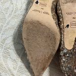 White House | Black Market White House Black Market Raquelle Gold Silver Sequined Low Heels Holiday Size 8 Photo 8