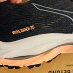 Mizuno NWT  Wave Rider 26 Women's Running Shoe Black Peach Pink Coral US 6 EUR 36 Photo 5