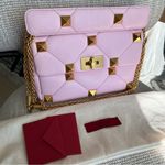 Valentino Garavani Roman Stud Medium Quilted Chain Shoulder Bag Photo 1