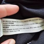 Hollister Black Ribbed Lace Up One Piece Swimsuit Size XS Photo 6