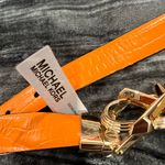 Michael Kors  Gold and Orange Reversal-able Belt Size M Photo 3