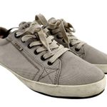 Taos Star Sneakers Canvas Arch Support SILVADUR Shock Absorbent Grey Wash 10 Gray Photo 1