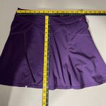 Title Nine  Nimblene Swing Skort Womens 2 Purple Solid Stretch Skirt‎ Athletic Photo 1