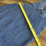 One Teaspoon  Blue Salty Sailor Beach Swim Cover Knit Mini Dress Tank S Crochet Photo 6