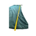 Calvin Klein notched Off The Shoulder Emerald Green Gown size 12 Photo 6