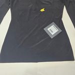 Norma Kamali  Long Sleeve Sweetheart Turtle Top in Black Photo 3