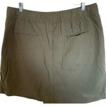 Karen Scott  skort green 100% cotton size xl Photo 2