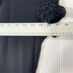 Vivienne Tam Black Ruffled Sleeve Polo Dress SP Dark Academia Goth Whimsigoth Photo 2