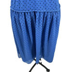 La Maison Talulah Sorrento Midi Dress Azure Blue Polka Dot Size Small Photo 4