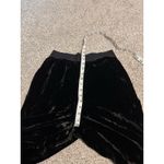 Cinq A Sept Womens Velvet Black Pants Sz Small Joggers Trousers Rayon Silk Photo 6