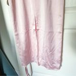 House Of CB HOCB Dress Stefania Corset Maxi Satin Prom Date Soft Peach M FLAW Photo 9