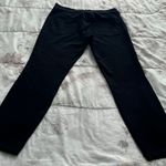 Ann Taylor Black Straight Leg Mid Rise Business Casual Pants, size 10 Photo 8