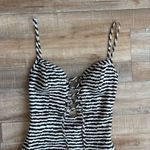 Bec + Bridge Black White Zebra Stripe Mini Dress Size 2 Photo 1