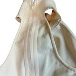 Herve Leger Herve By Halter Turtleneck Cutout Mini Dress vanilla size Large Photo 7