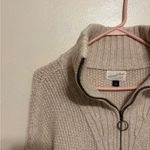 Universal Threads 🧶 Universal Thread 1X Chunky Knit Half-Zip Sweater — Oatmeal Beige Photo 5
