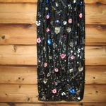 Mac Duggal 93695 Womens Black Floral Sequined Strapless Column Gown Photo 11